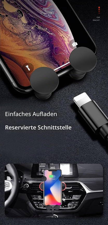 Kfz-Handyhalterung für den Lüftungsschlitz – Verstellbar & sicherer Halt für Smartphones