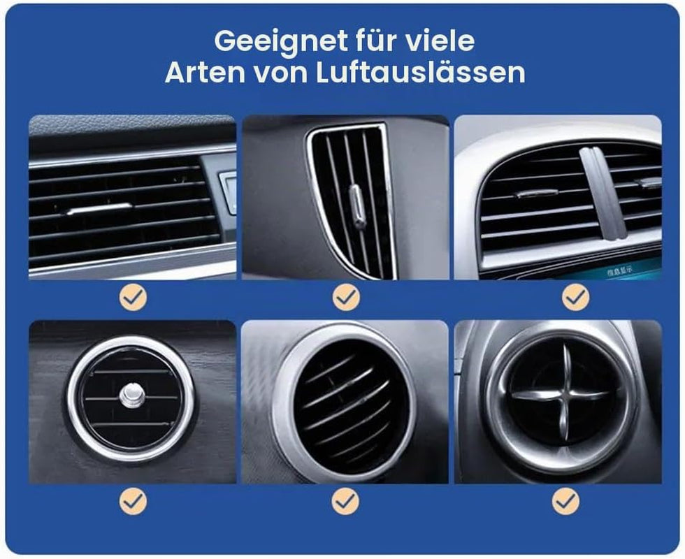 Kfz-Handyhalterung für den Lüftungsschlitz – Verstellbar & sicherer Halt für Smartphones