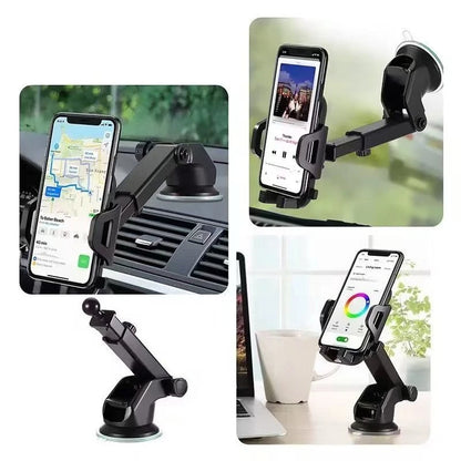 Sucker Car Phone Holder Mount Stand Suction Cup Smartphone Mobile Cell Support in Car Bracket for Iphone Xiaomi Huawei Samsung